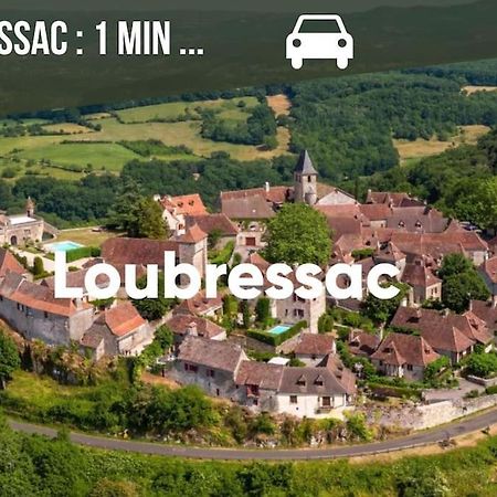 La Sagnarde, Maison En Pierre, Loubressac Exterior foto